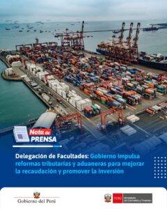 MEF plantea nueve reformas clave para impulsar la recaudación y acelerar la inversión