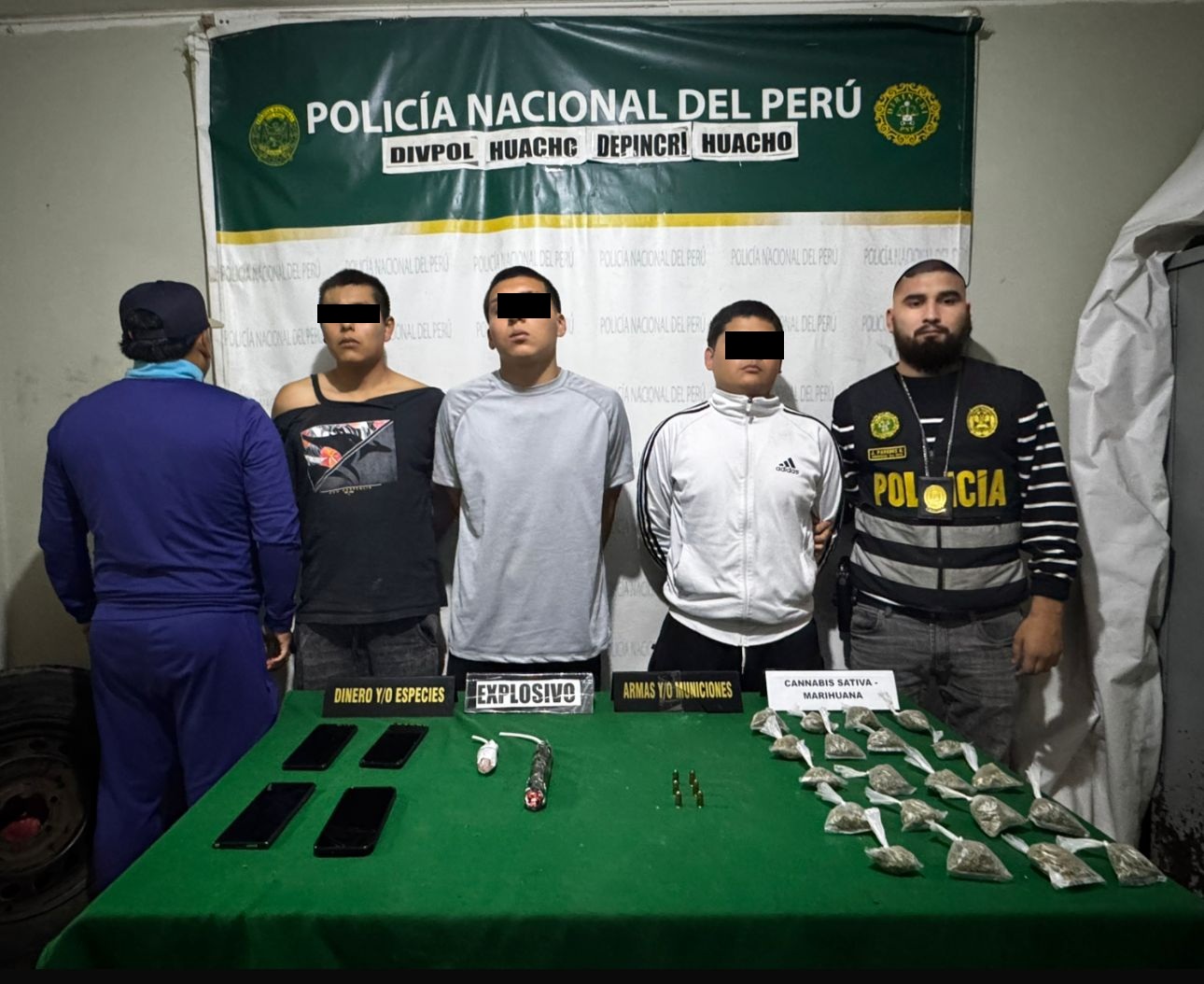 Desarticulan en Huacho a la banda criminal “Los Despiadados del Norte Chico”